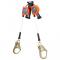 3M DBI-SALA Nano-Lok Twin-Leg Personal 7.3-Foot Self-Retracting Lifeline